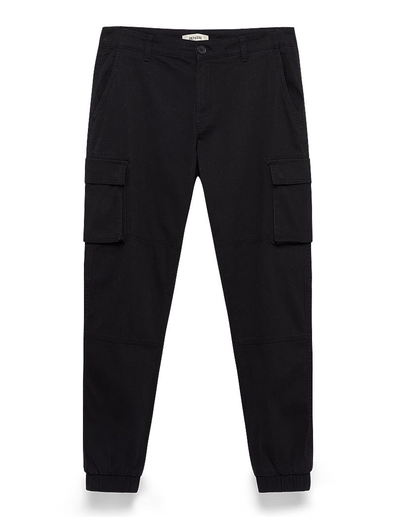 ONLY & SONS - ONSCAM STAGE CARGO CUFF LIFE 6687 NOOS - cargo püksid - black - 2