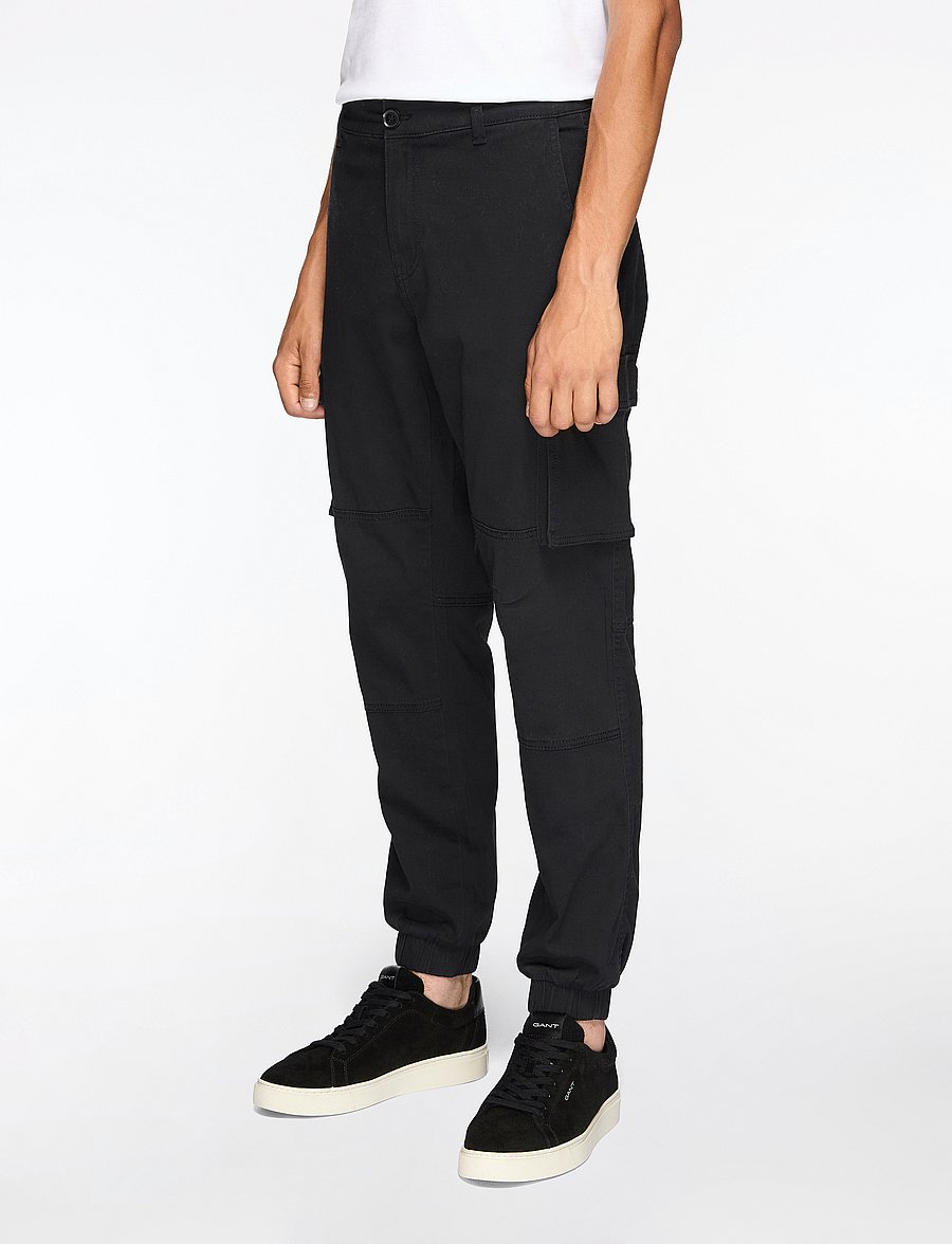ONLY & SONS - ONSCAM STAGE CARGO CUFF LIFE 6687 NOOS - cargohosen - black - 0