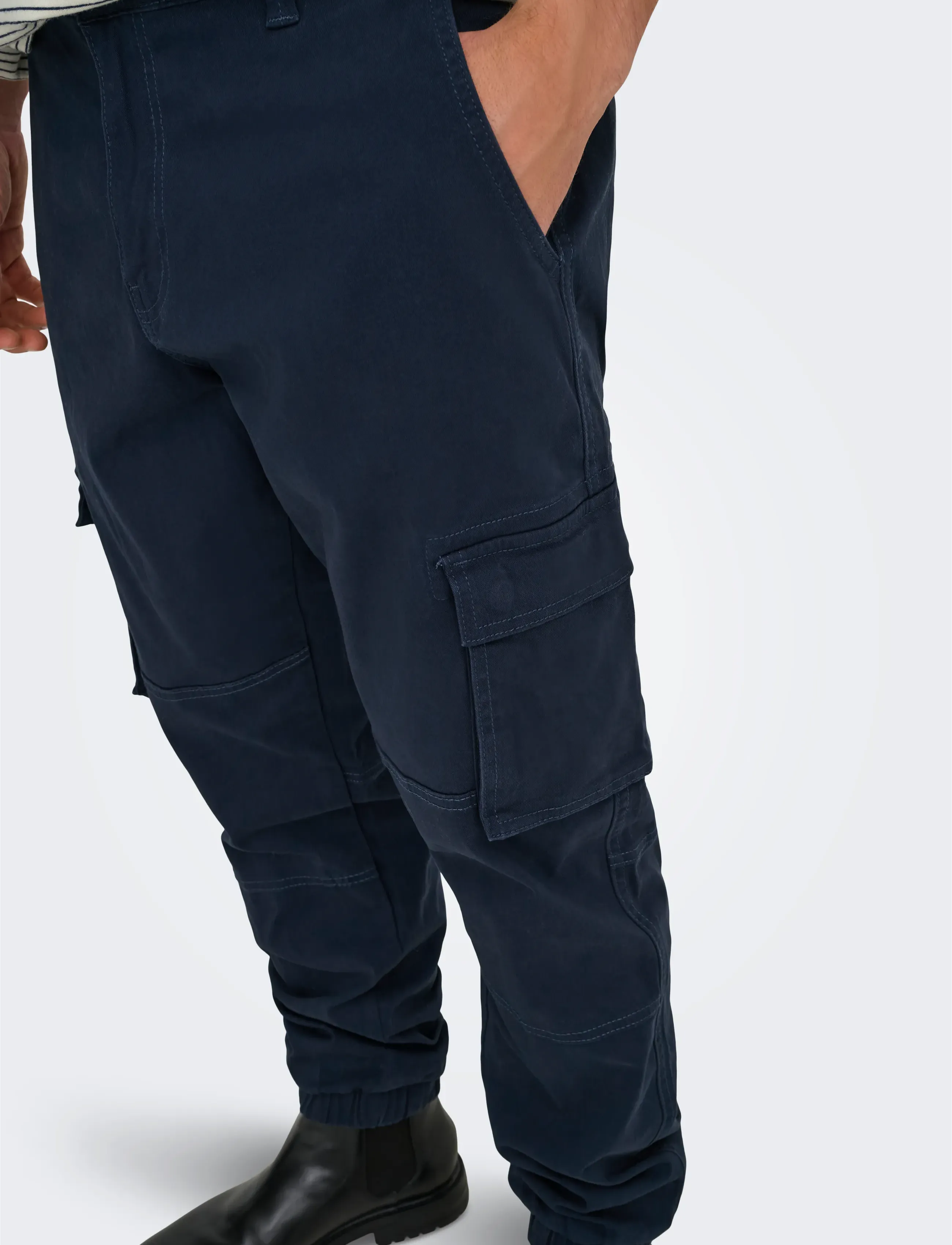 ONLY & SONS Onscam Stage Cargo Cuff Life 6687 Noos cargobyxor herr – bild 5