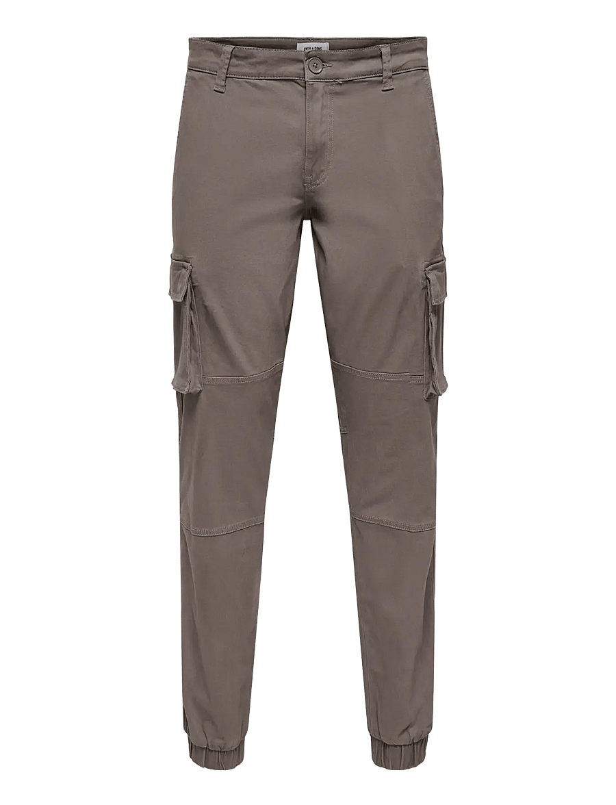 ONLY & SONS - ONSCAM STAGE CARGO CUFF LIFE 6687 NOOS - cargo-püksid - falcon - 1
