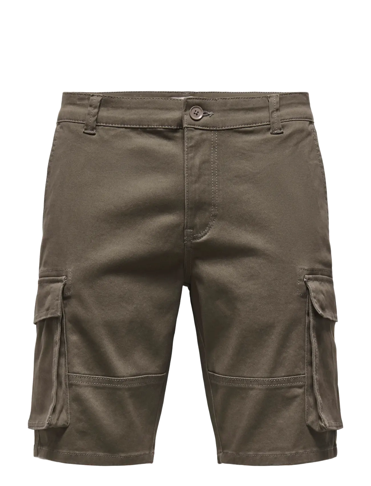 ONLY & SONS ONSCAM STAGE CARGO SHORTS 6689 LIFE NOOS - Lühikesed püksid - BUNGEE CORD / khaki/green