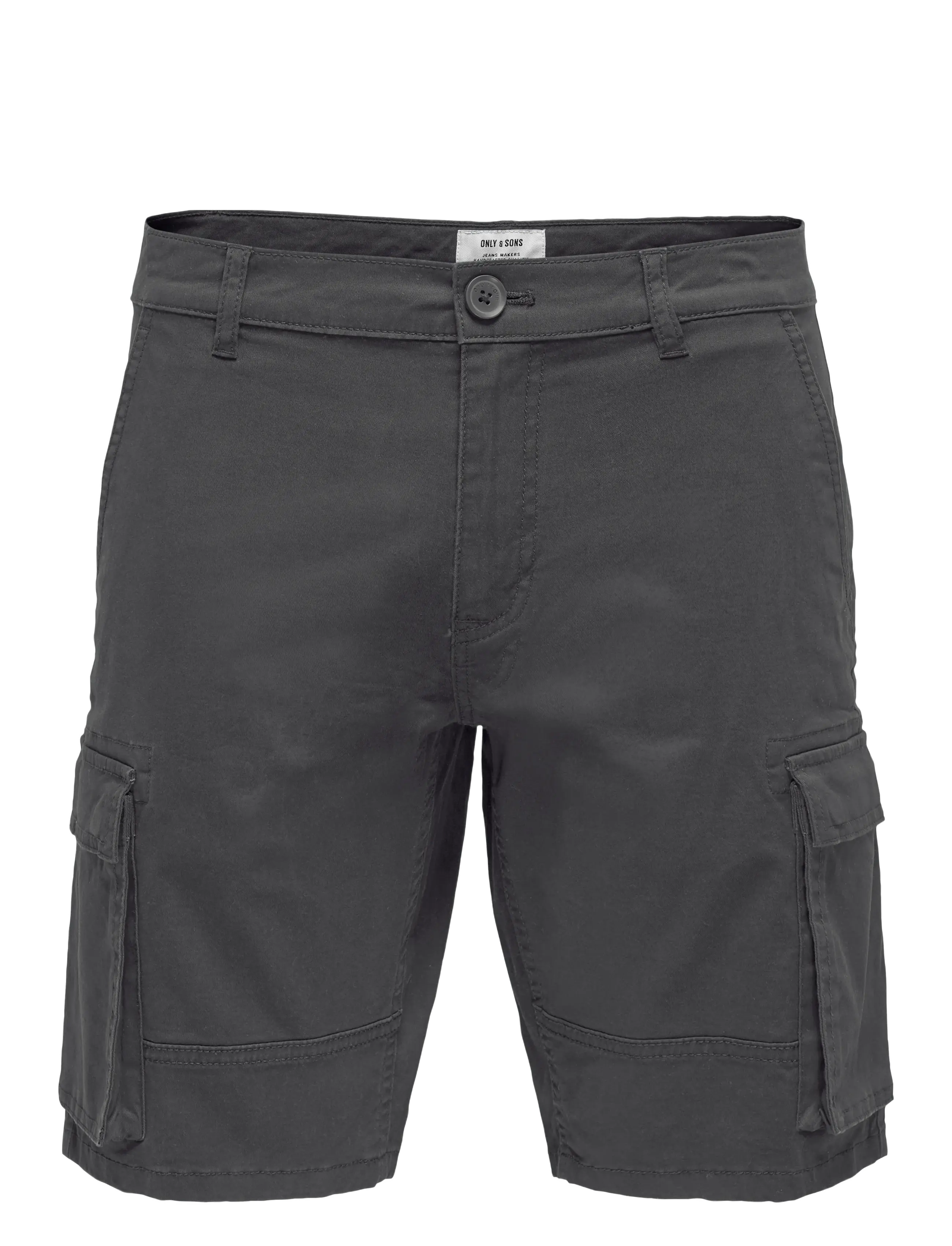 ONLY & SONS Onscam Stage Cargo Shorts 6689 Life Noos Grau - S - Herren