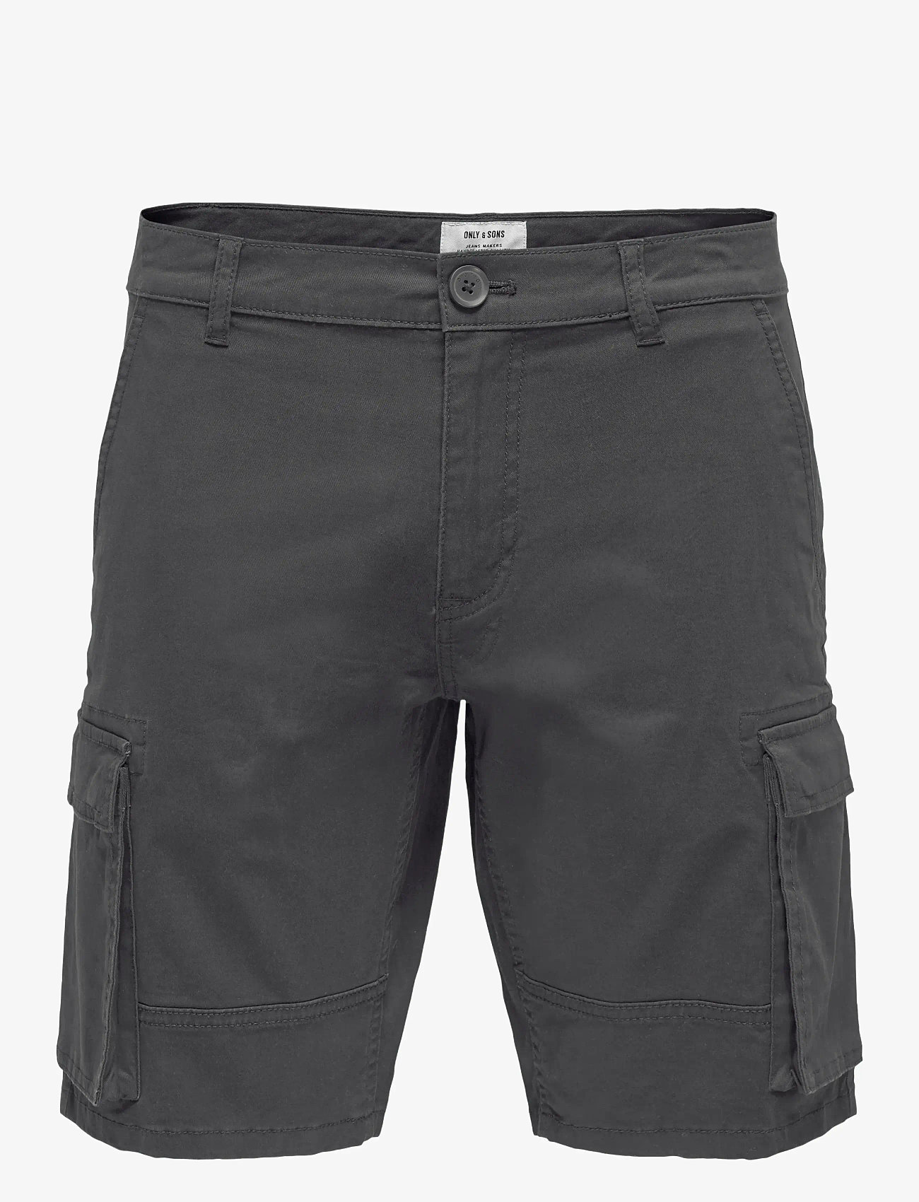 ONLY & SONS - ONSCAM STAGE CARGO SHORTS 6689 LIFE NOOS - cargo shorts - grey pinstripe - 1