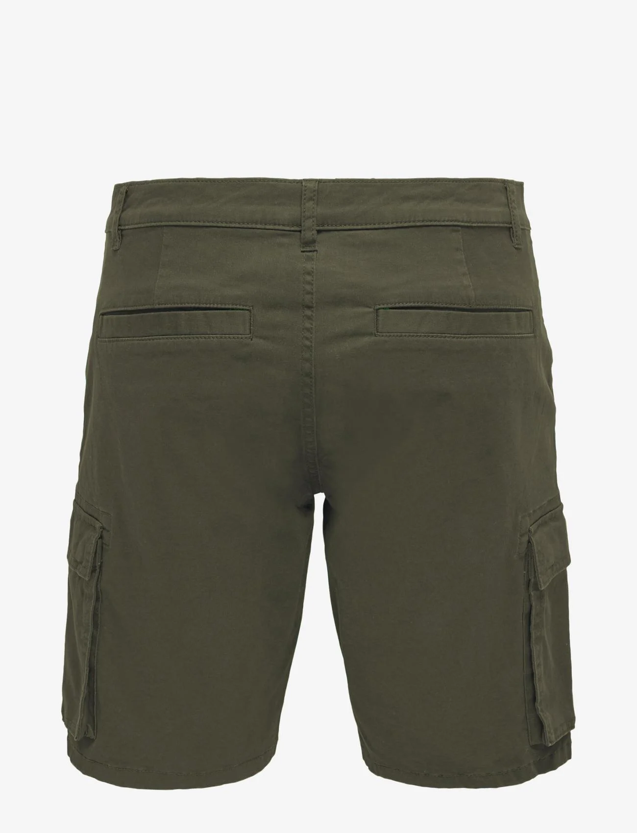 ONLY & SONS - ONSCAM STAGE CARGO SHORTS 6689 LIFE NOOS - laagste prijzen - olive night - 1