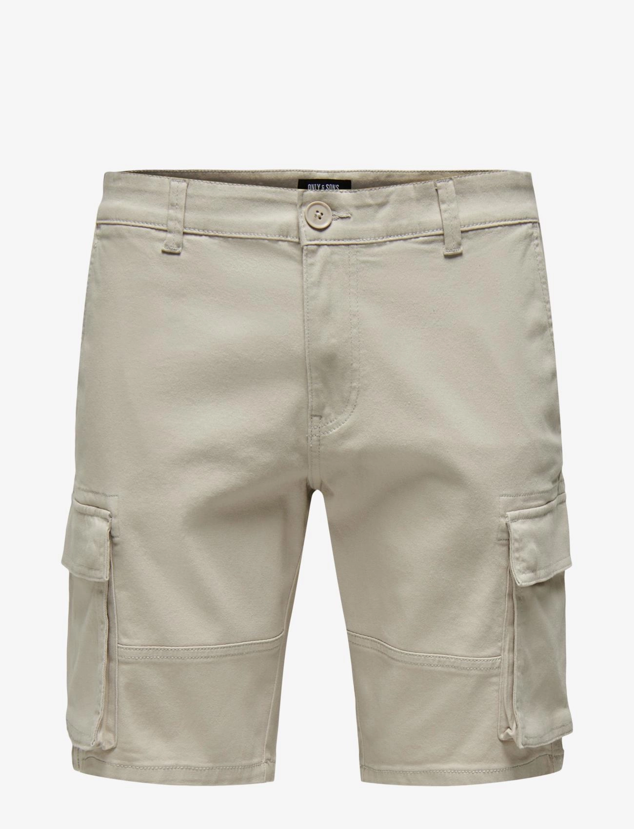 ONLY & SONS Onscam Stage Cargo Shorts 6689 Life Noos Cream - S - Herren
