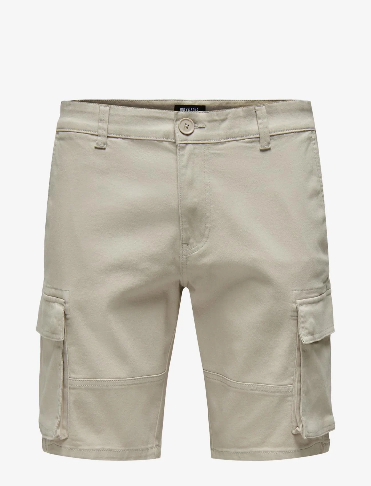 ONLY & SONS - ONSCAM STAGE CARGO SHORTS 6689 LIFE NOOS - alhaisimmat hinnat - silver lining - 0