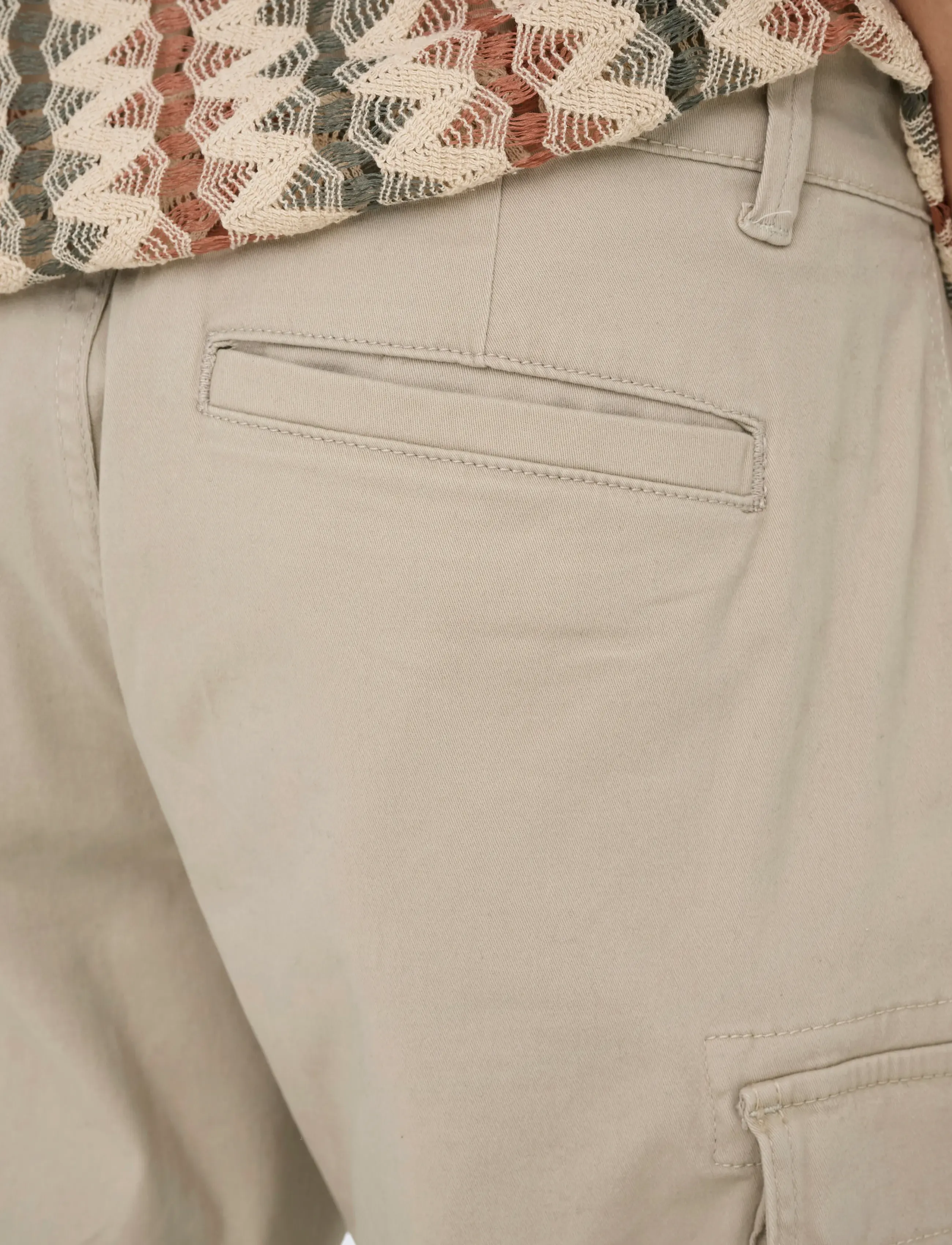 ONLY & SONS - ONSCAM STAGE CARGO SHORTS 6689 LIFE NOOS - cargo shorts - silver lining - 4