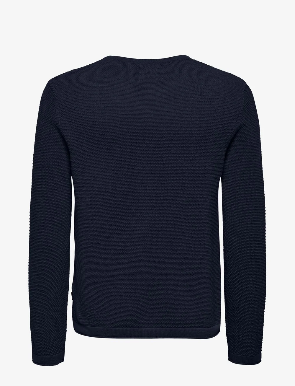 ONLY & SONS - ONSPANTER LIFE 12 STRUC CREW KNIT - prjónaðir kragar - dress blues - 2