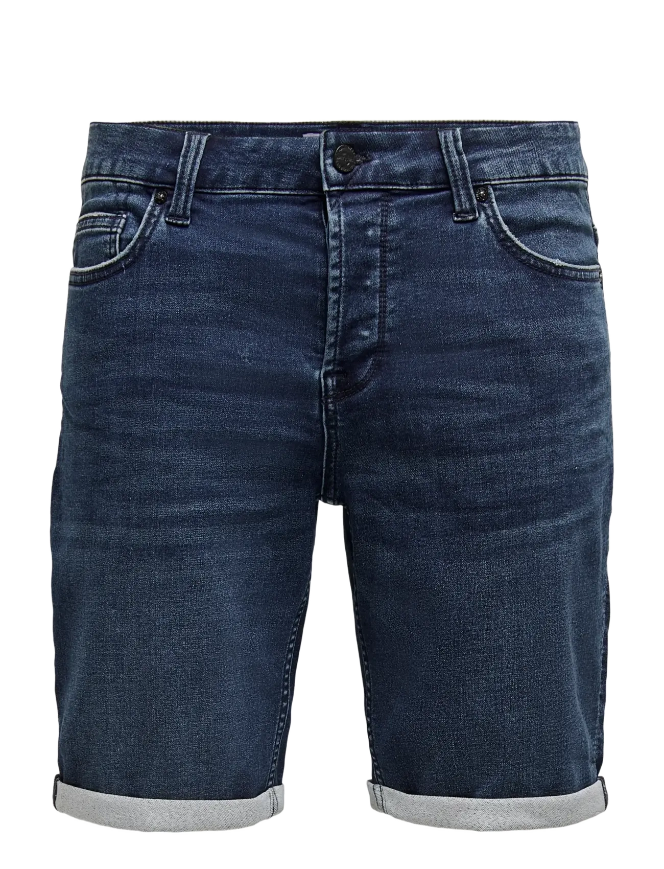 ONLY & SONS ONSPLY JOG DB 8582 PIM DNM SHORTS NOOS - Tøj - BLUE DENIM / blue