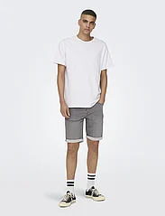 ONLY & SONS - ONSPLY JOG MG 8583 PIM DNM SHORTS NOOS - lowest prices - grey denim - 4