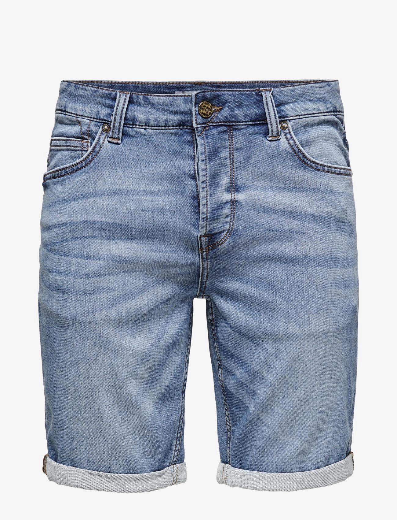 ONLY & SONS Onsply Jog Mb 8584 Pim Dnm Shorts Noos Blau - XS - Herren