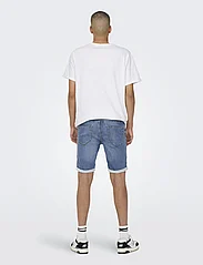 ONLY & SONS - ONSPLY JOG MB 8584 PIM DNM SHORTS NOOS - lowest prices - blue denim - 3