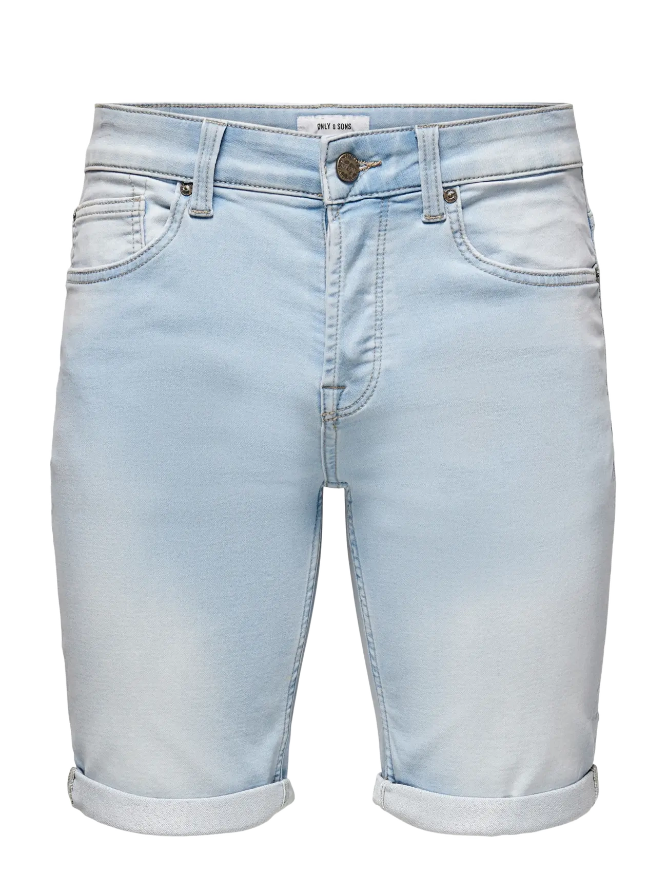 ONLY & SONS Onsply Lb Jog 8587 Pim Dnm Shorts Noos Blau - S - Herren