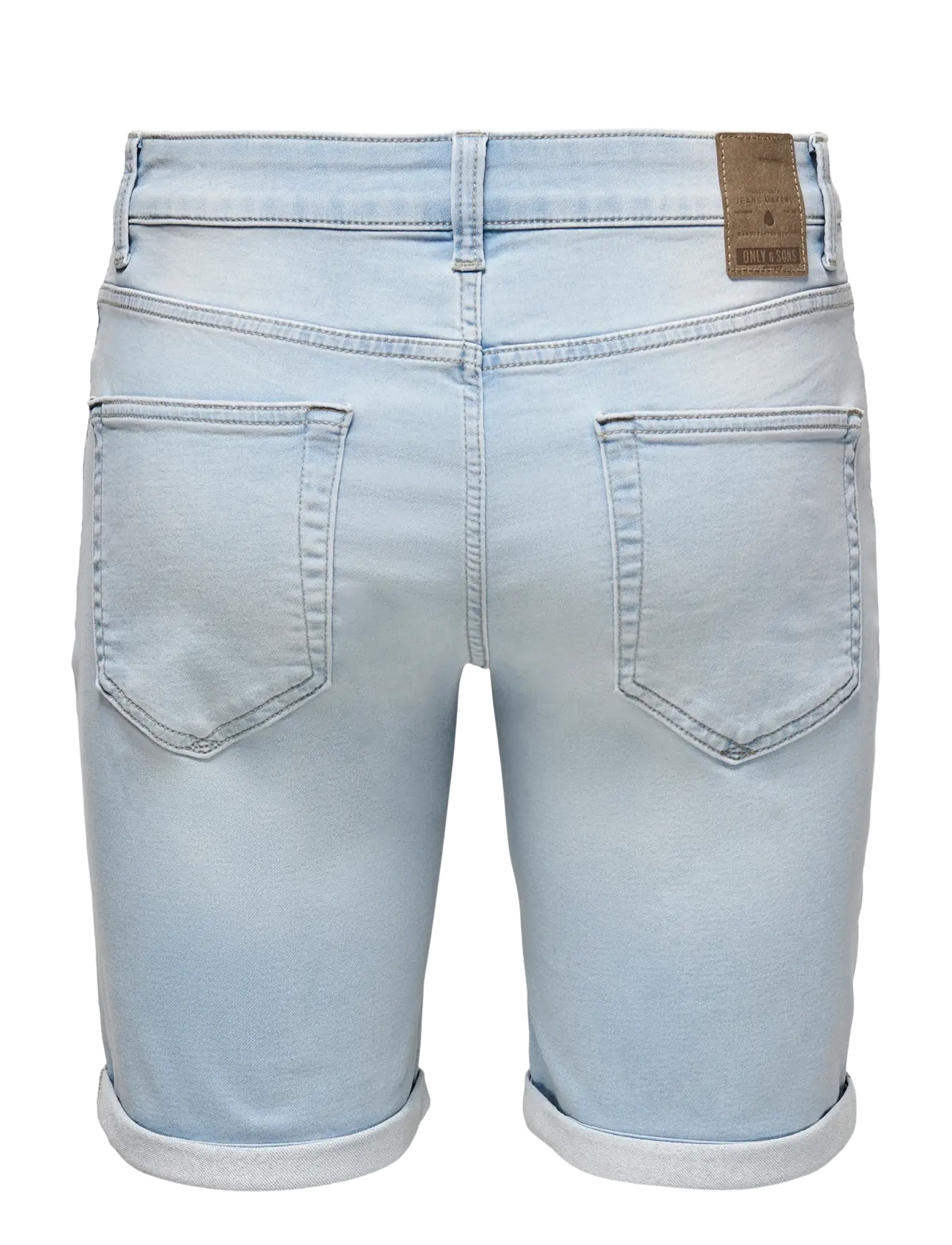 ONLY & SONS - ONSPLY LB JOG 8587 PIM DNM SHORTS NOOS - jeans shorts - blue denim - 2