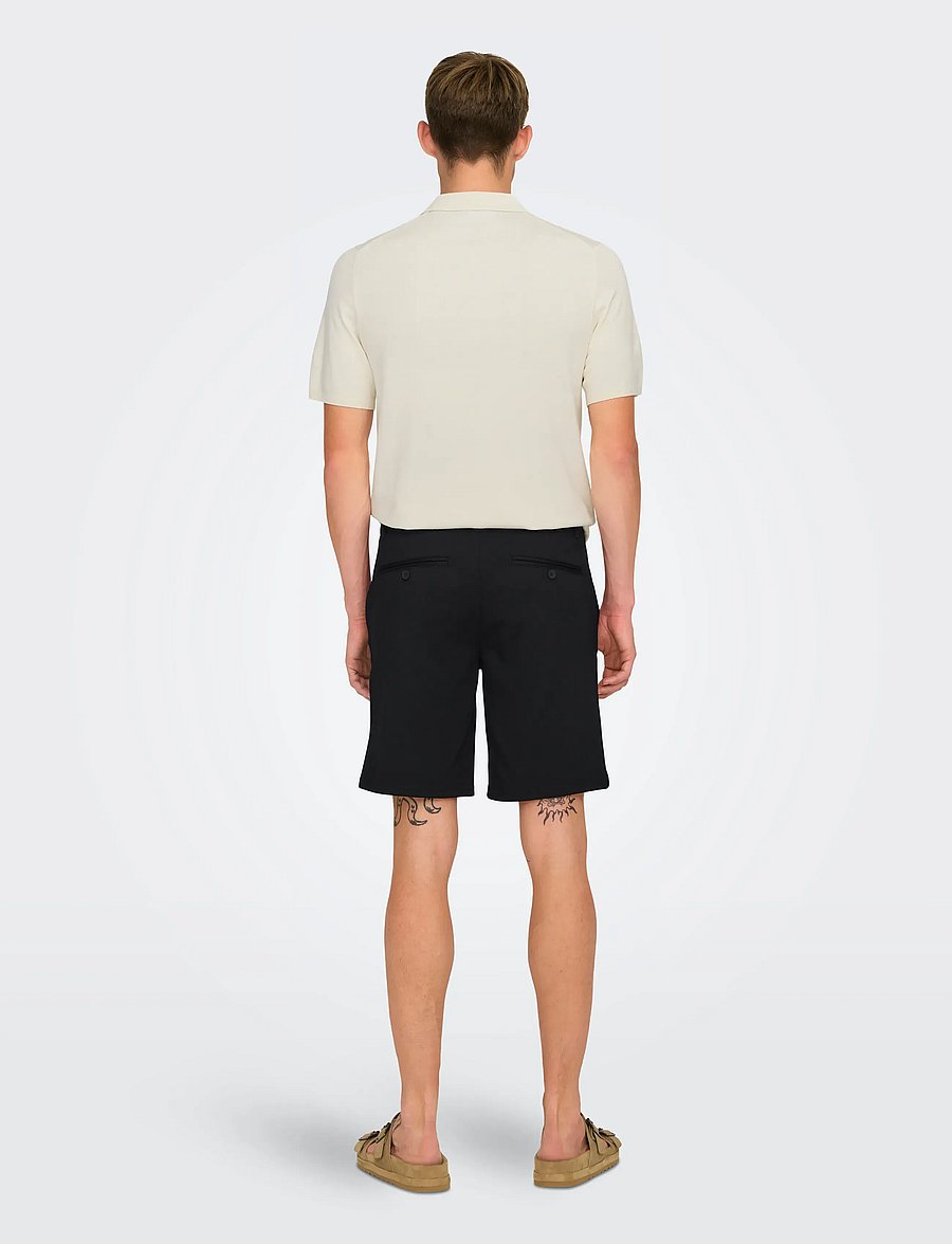 ONLY & SONS - ONSMARK SHORTS 0209 NOOS - chinos shorts - black - 3