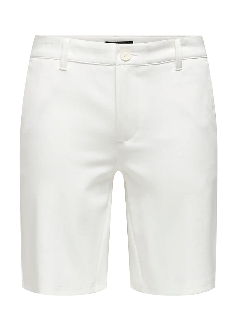 ONLY & SONS - ONSMARK SHORTS GW 8667 - chinos shorts - cloud dancer - 0