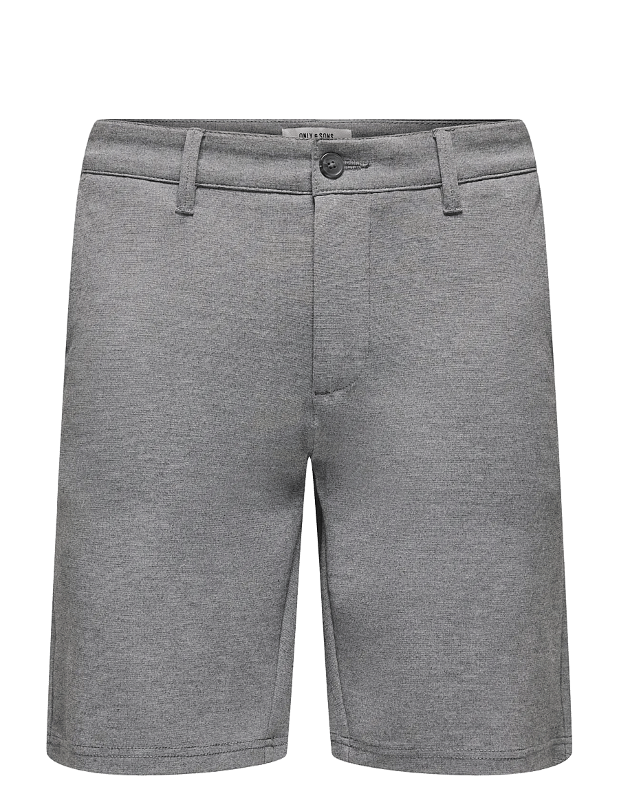 ONLY & SONS - ONSMARK SHORTS 0209 NOOS - chinos shorts - medium grey melange - 1