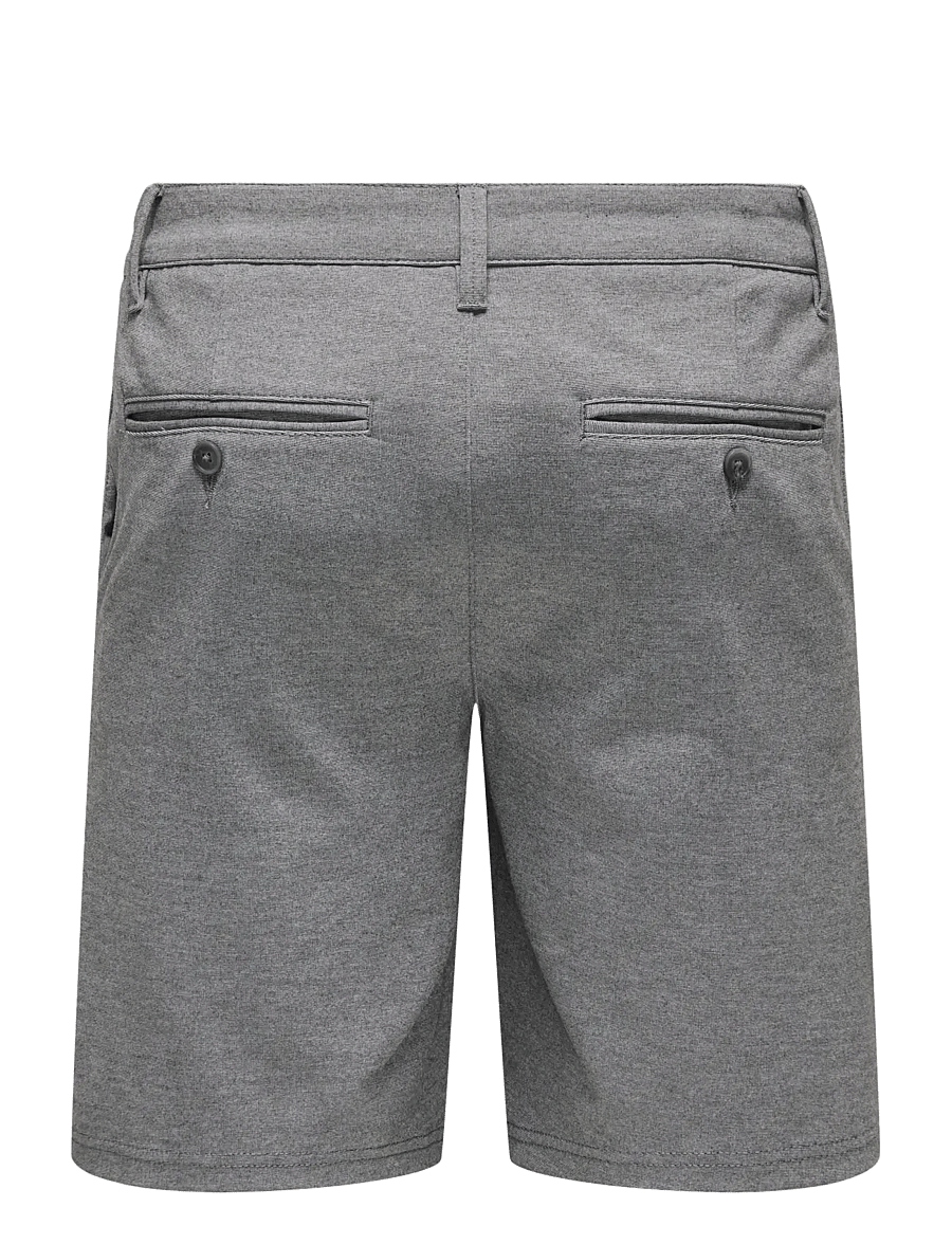 ONLY & SONS - ONSMARK SHORTS 0209 NOOS - chinos shorts - medium grey melange - 2