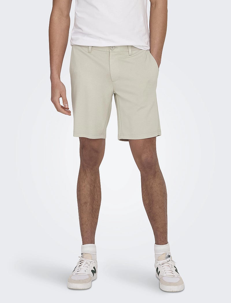 ONLY & SONS - ONSMARK SHORTS 0209 NOOS - short chino - moonstruck - 0