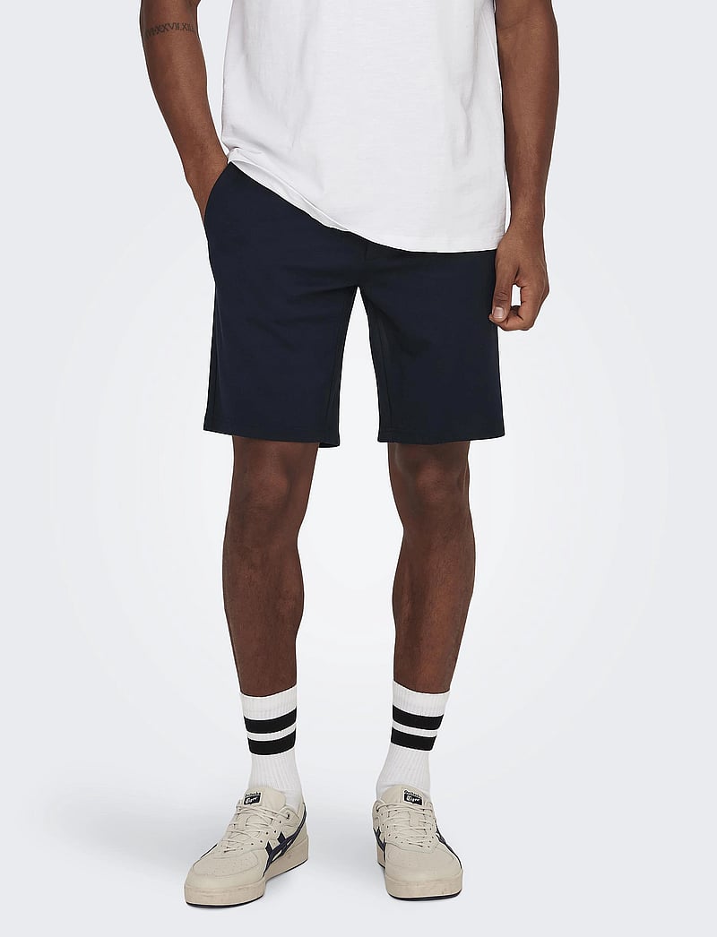 ONLY & SONS - ONSMARK SHORTS 0209 NOOS - short chino - night sky - 0