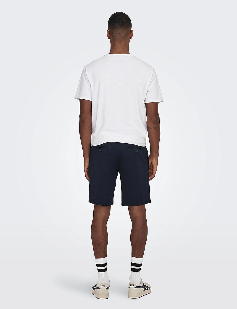 ONLY & SONS - ONSMARK SHORTS 0209 NOOS - short chino - night sky - 3