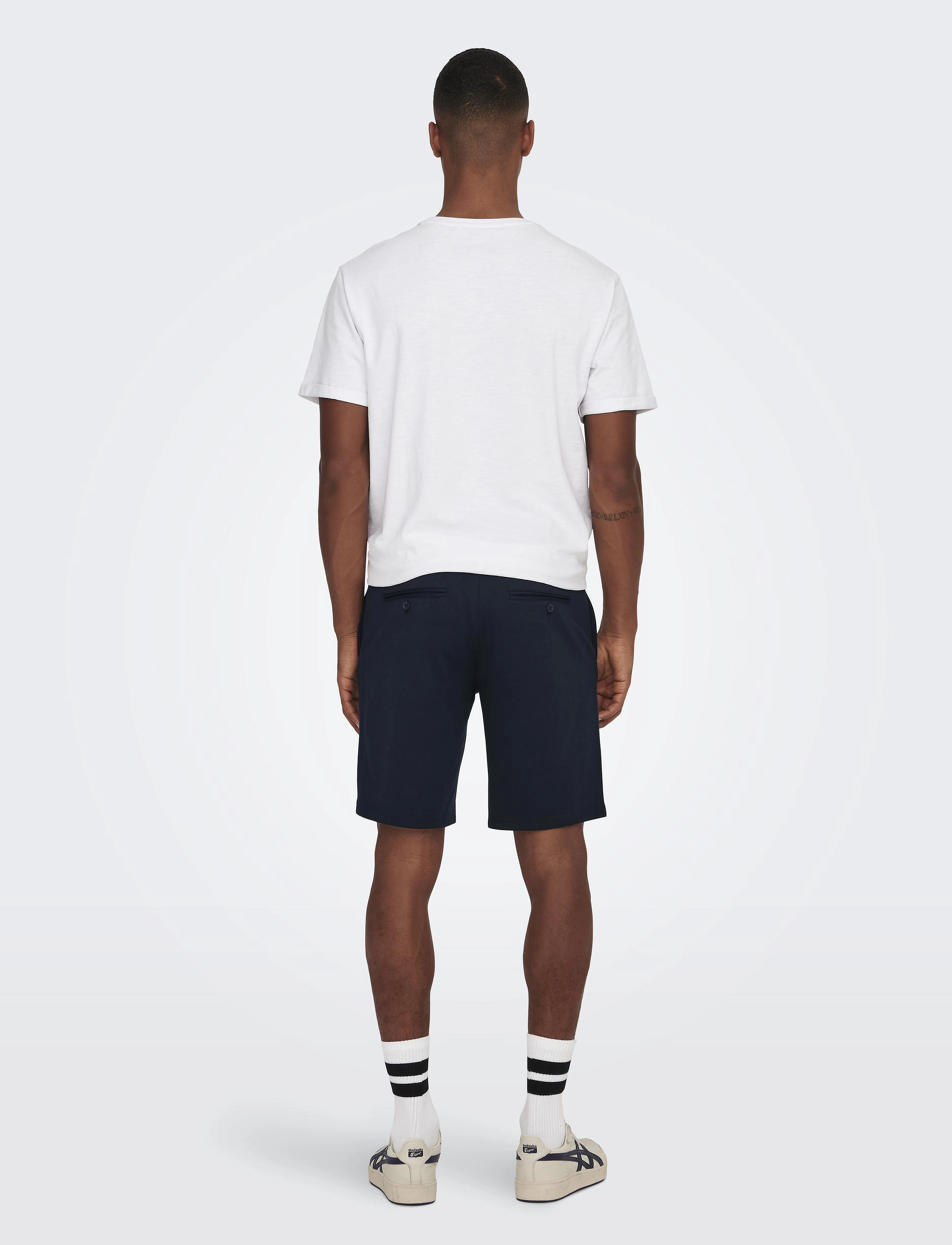 ONLY & SONS - ONSMARK SHORTS 0209 NOOS - chino-stuttbuxur - night sky - 3
