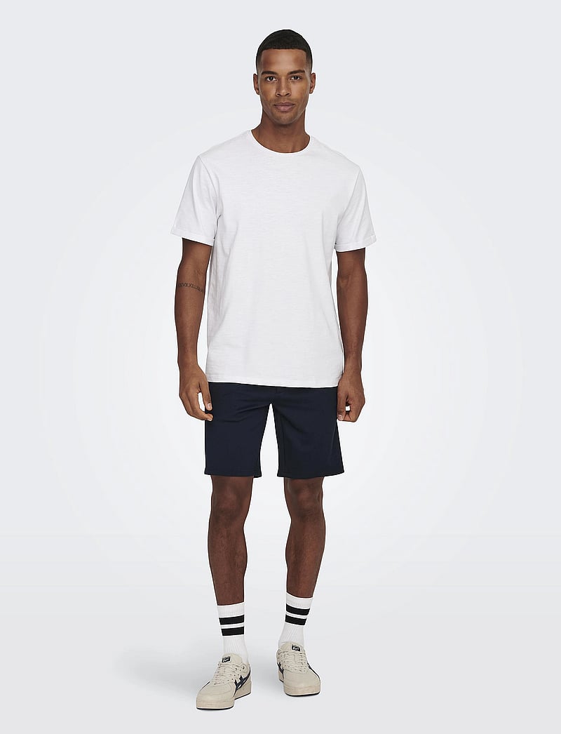 ONLY & SONS - ONSMARK SHORTS 0209 NOOS - short chino - night sky - 4