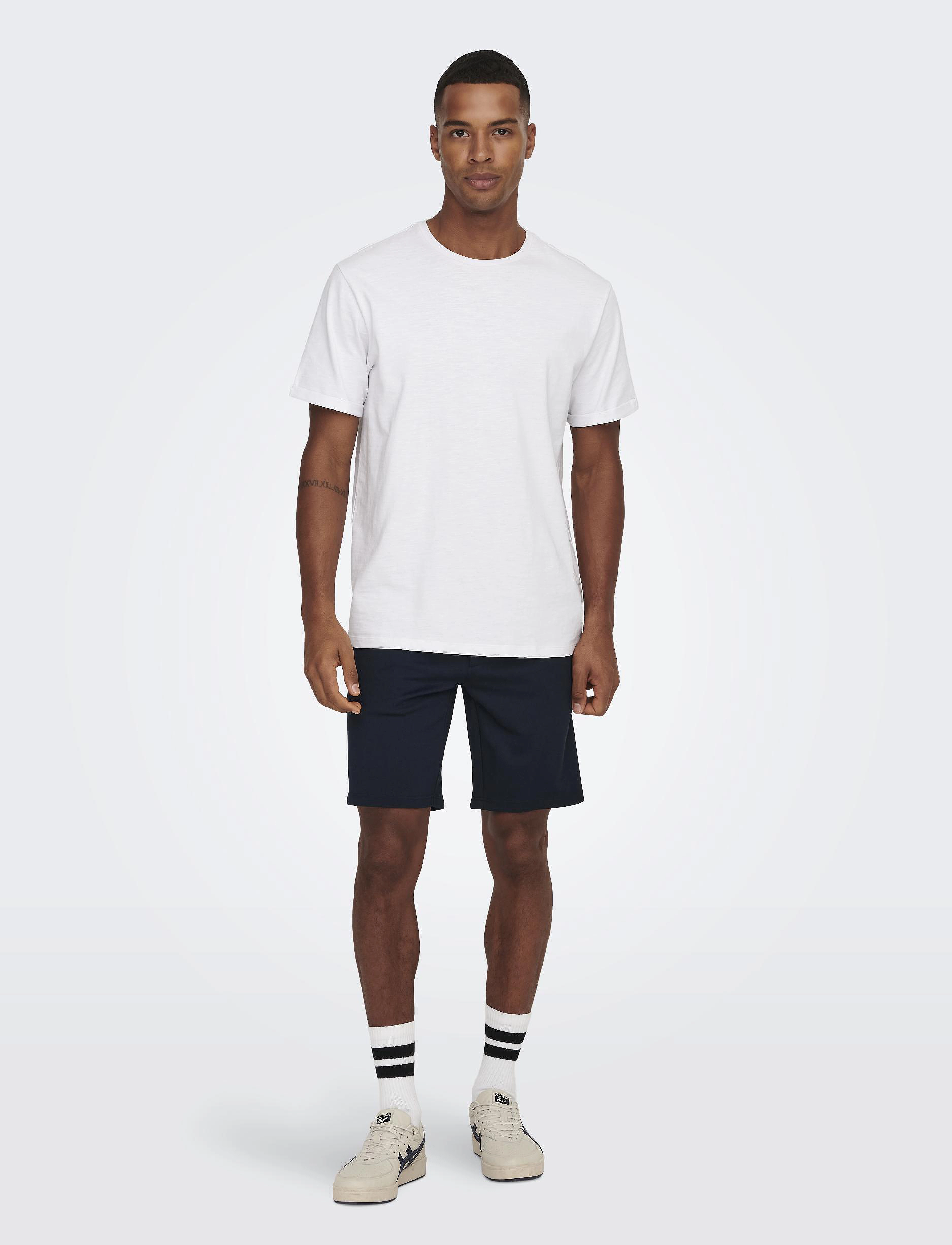 ONLY & SONS - ONSMARK SHORTS 0209 NOOS - chino-stuttbuxur - night sky - 4