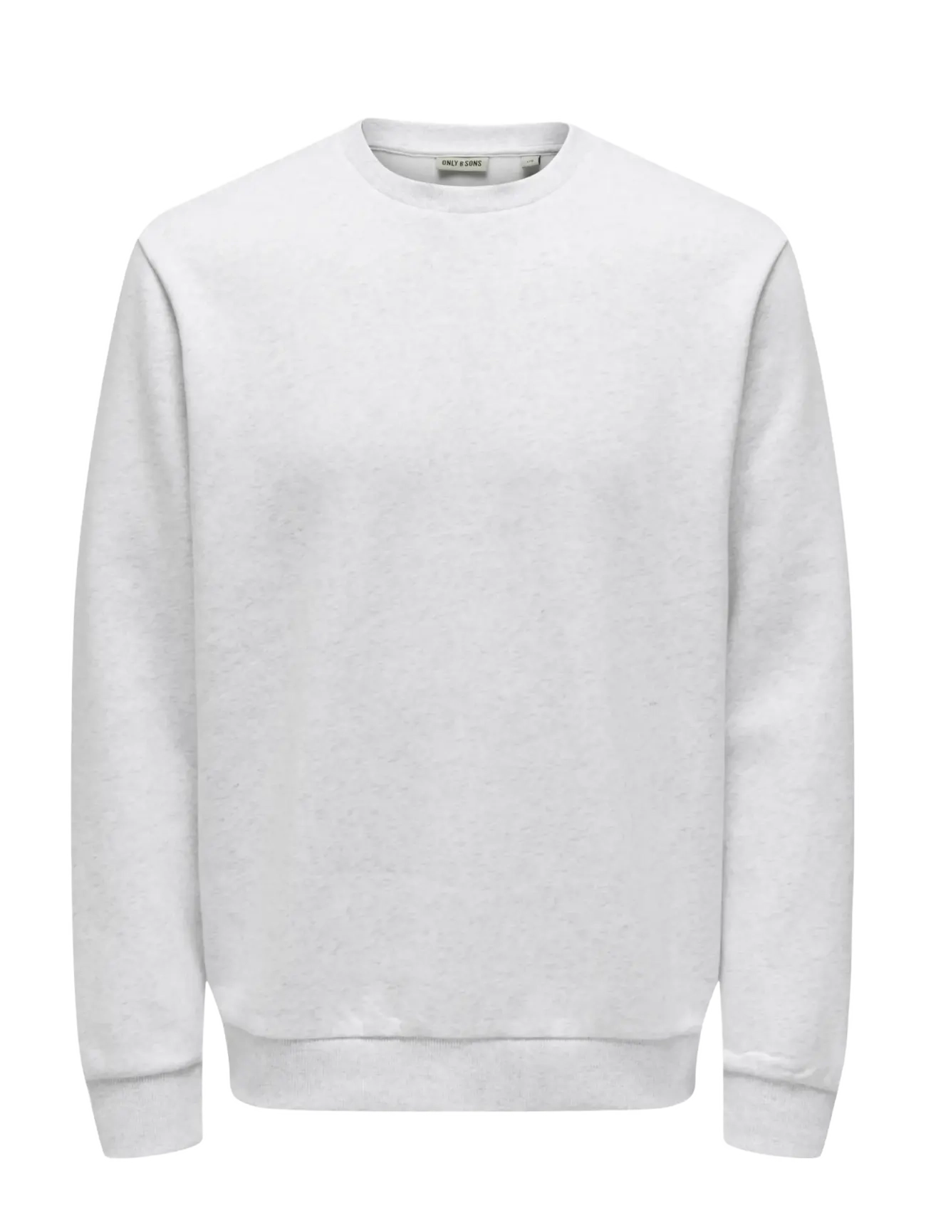 ONLY & SONS ONSCERES CREW NECK NOOS - Sweatshirts & hættetrøjer - SUPER LIGHT GREY MELANGE / grey