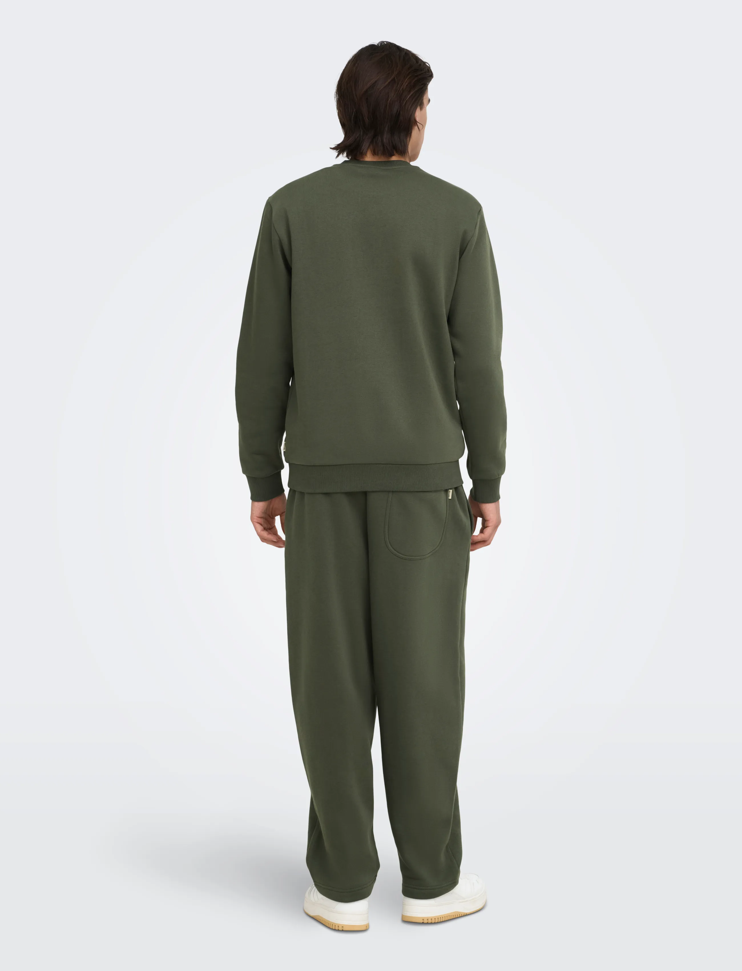 ONLY & SONS - ONSCERES CREW NECK NOOS - sweatshirts - beluga - 3