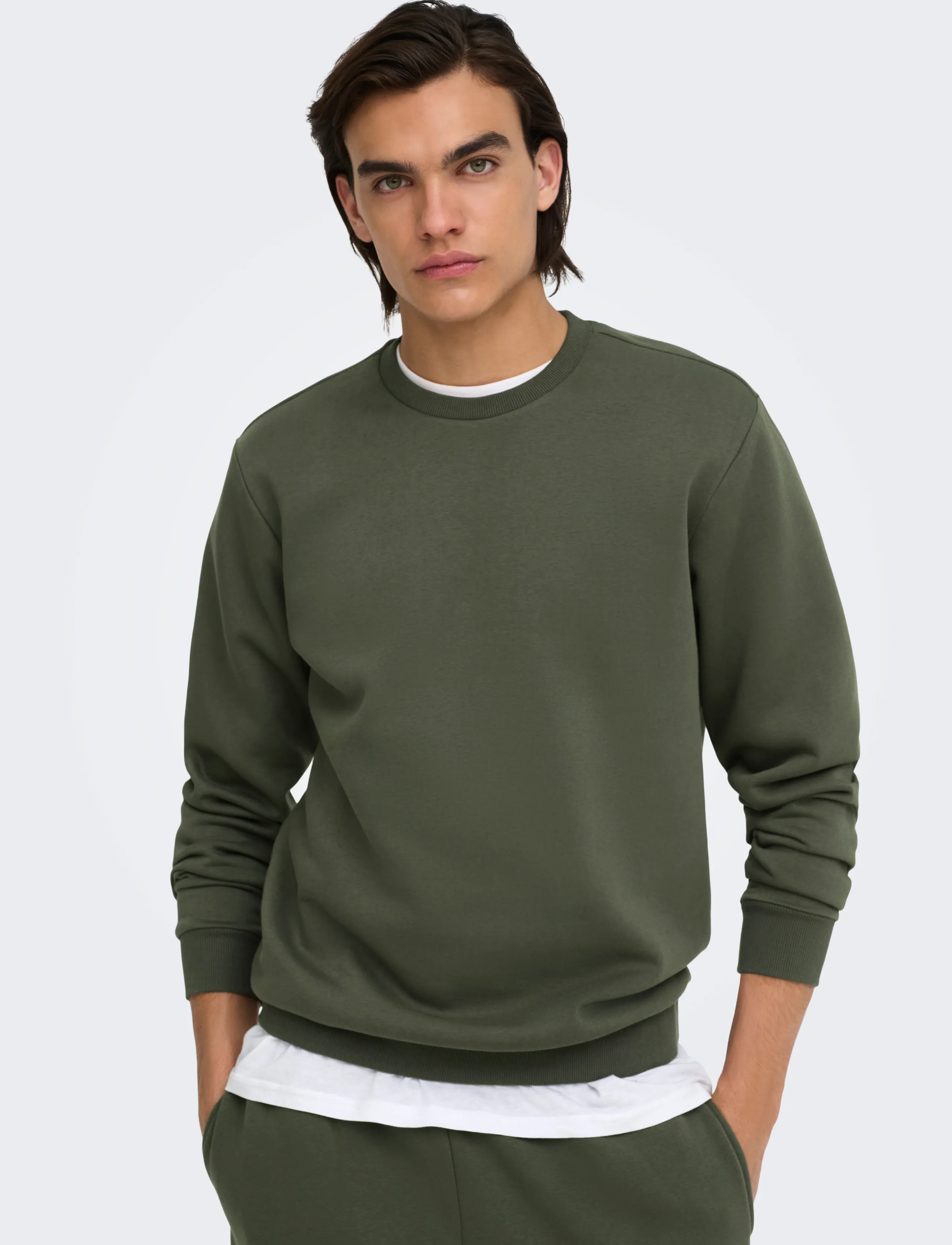 ONLY & SONS Onsceres Crew Neck Noos sweatshirts herr – bild 6