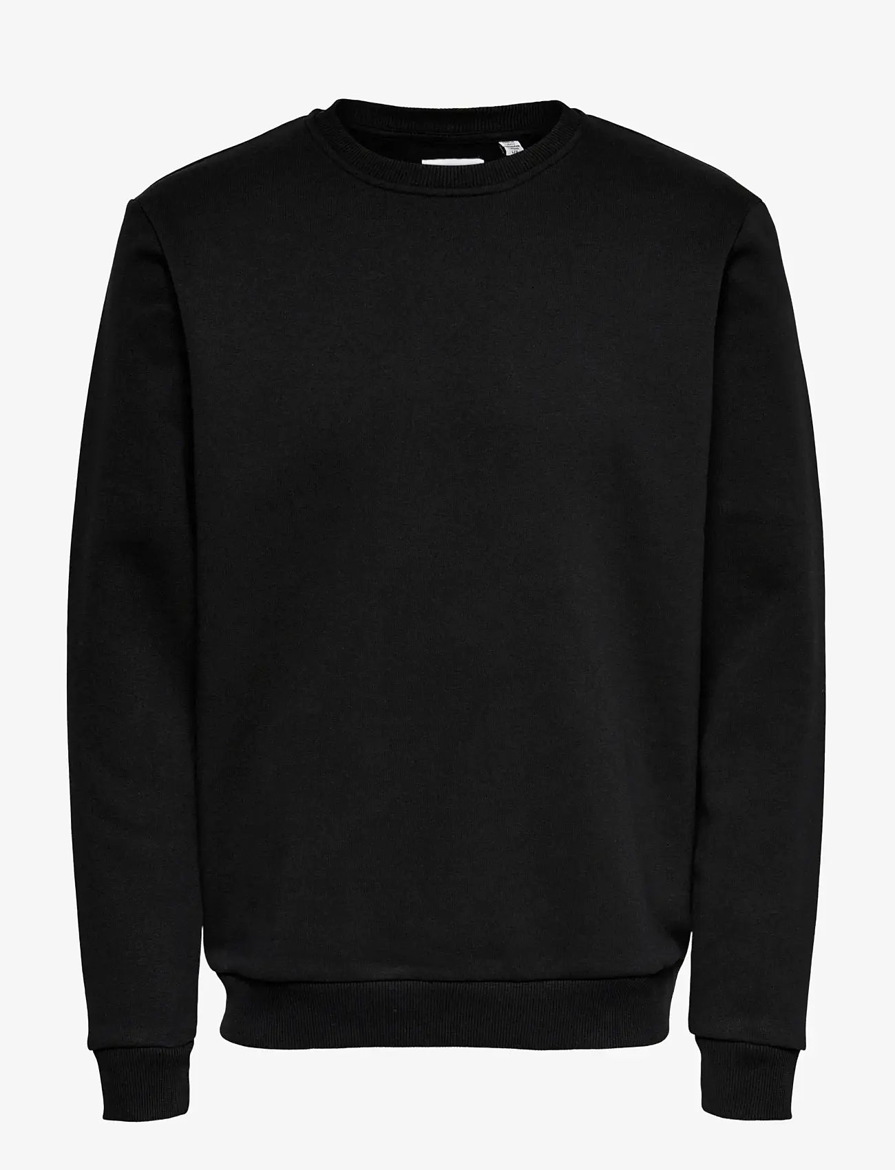 ONLY & SONS - ONSCERES CREW NECK NOOS - kollektioner - black - 1
