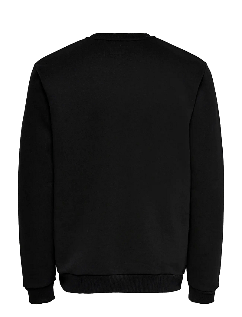 ONLY & SONS - ONSCERES CREW NECK NOOS - kollektioner - black - 2
