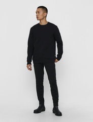 ONLY & SONS - ONSCERES CREW NECK NOOS - lowest prices - black - 2