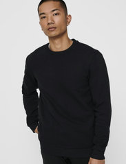 ONLY & SONS - ONSCERES CREW NECK NOOS - lowest prices - black - 4
