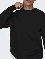 ONLY & SONS - ONSCERES CREW NECK NOOS - lowest prices - black - 6