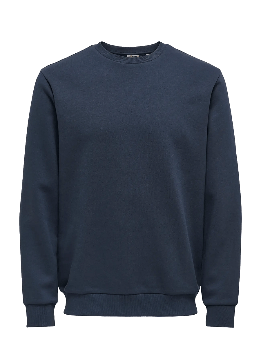 ONLY & SONS - ONSCERES CREW NECK NOOS - kollektioner - blue nights - 1
