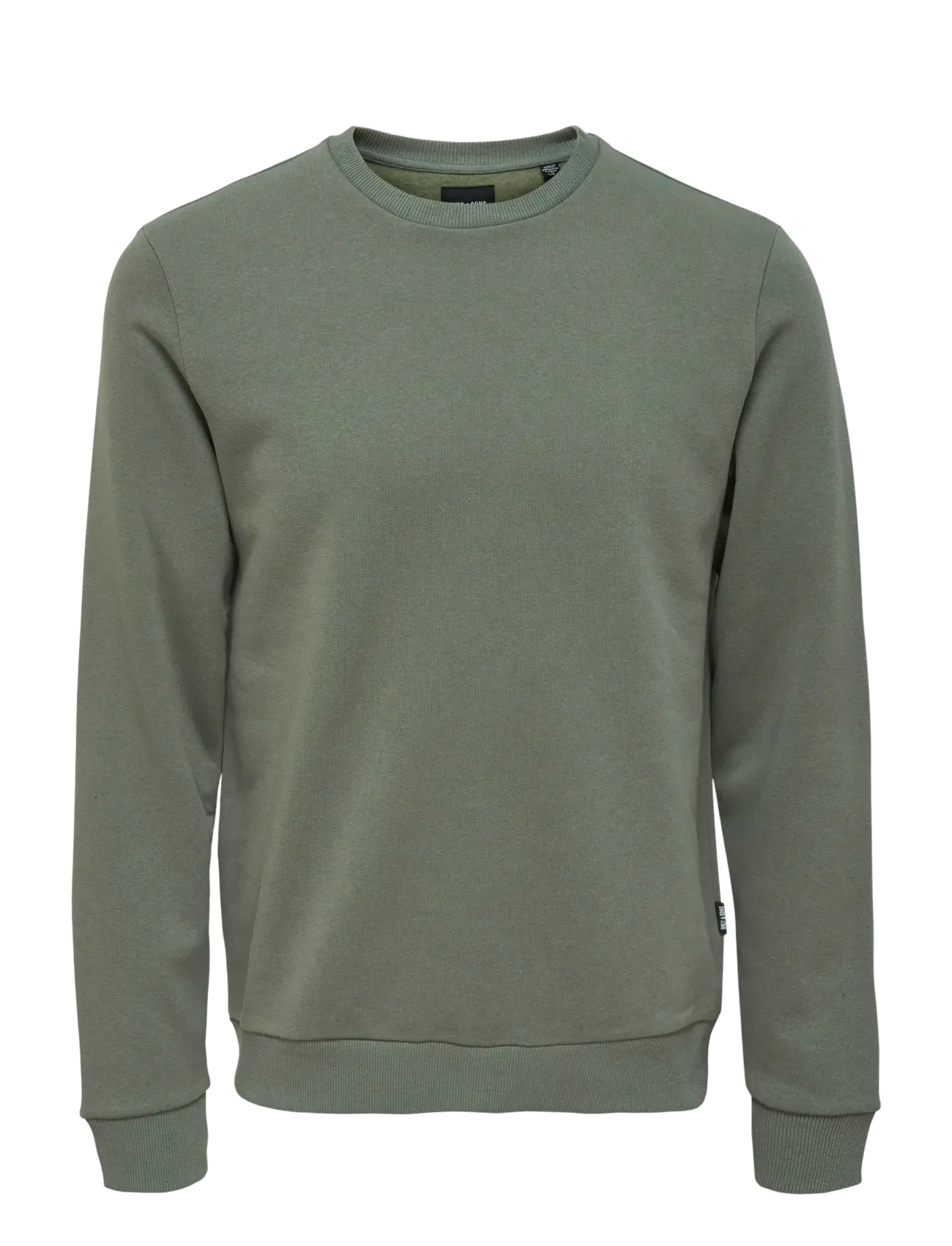 ONSCERES CREW NECK NOOS - CASTOR GRAY