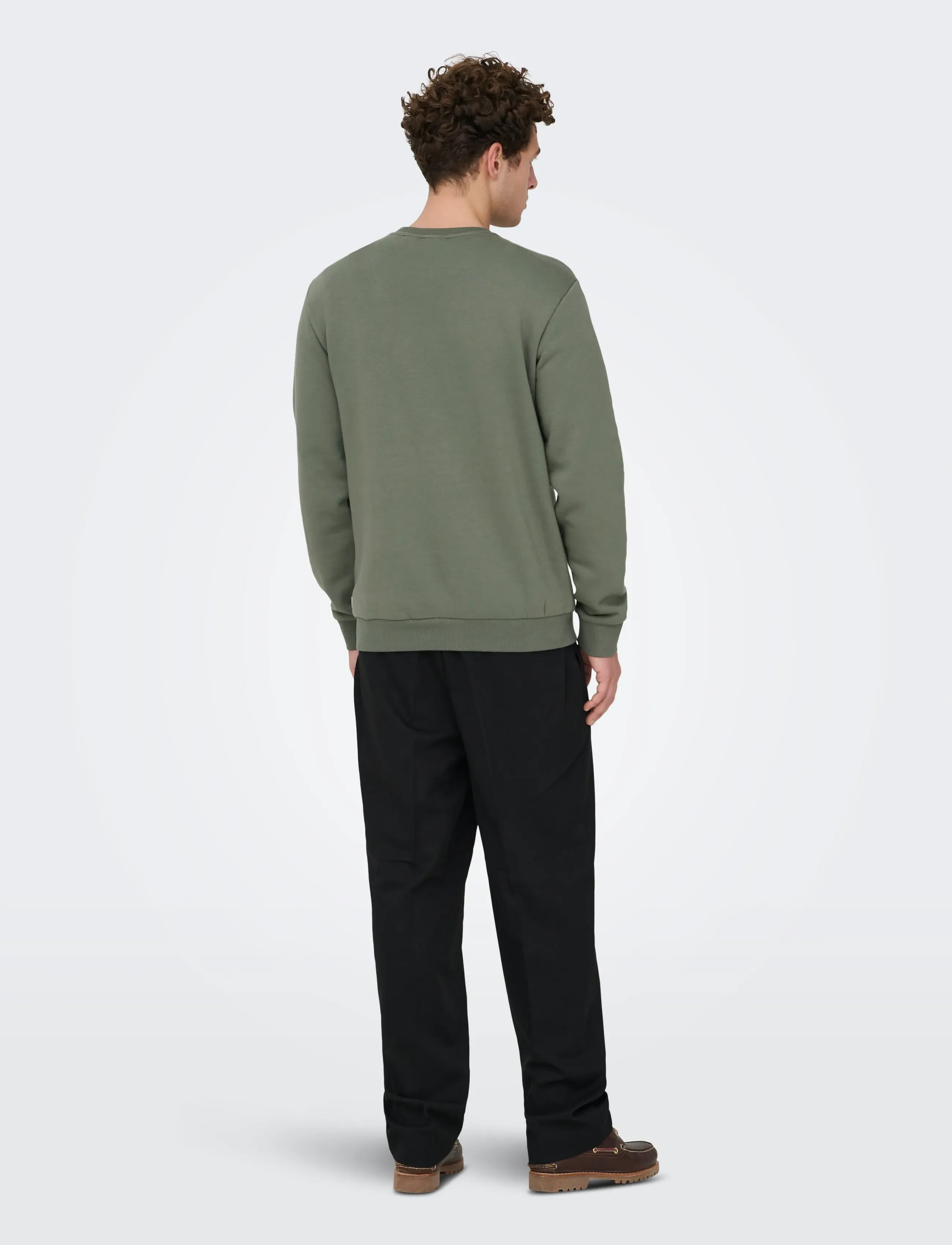 ONLY & SONS - ONSCERES CREW NECK NOOS - kollektionen - castor gray - 3