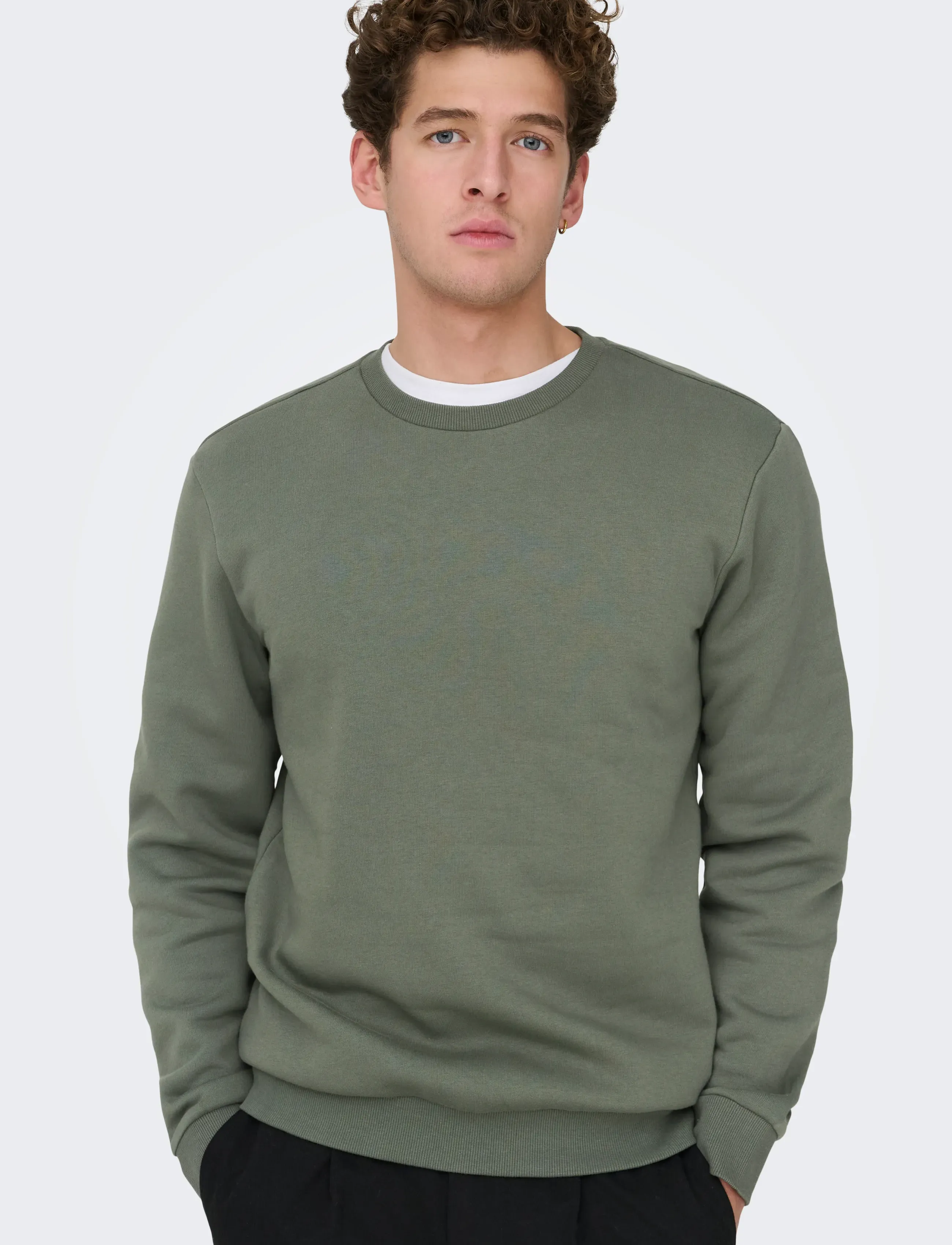 ONLY & SONS Onsceres Crew Neck Noos sweatshirts herr – bild 7