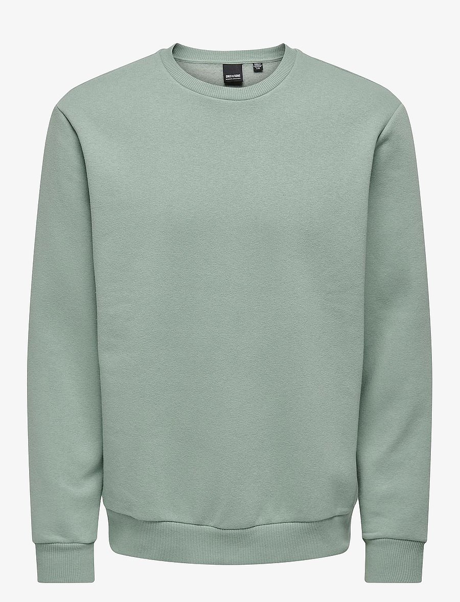 ONLY & SONS - ONSCERES CREW NECK NOOS - kollektsioonid - chinois green - 1