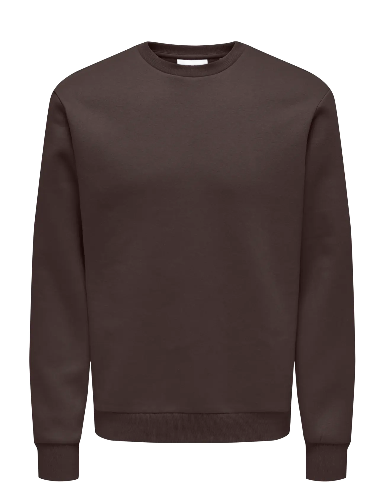 ONLY & SONS ONSCERES CREW NECK NOOS - Kleidung - COFFEE BEAN / brown