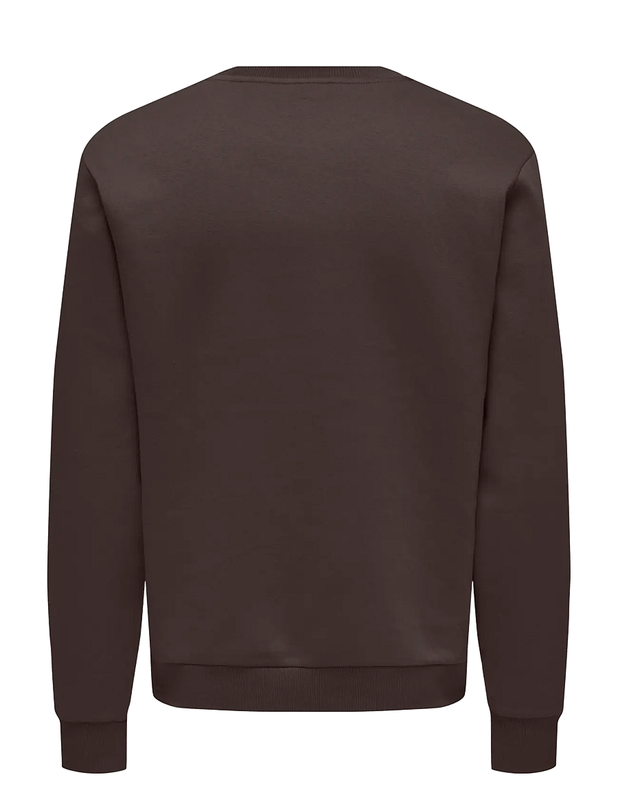 ONLY & SONS - ONSCERES CREW NECK NOOS - kollektioner - coffee bean - 1