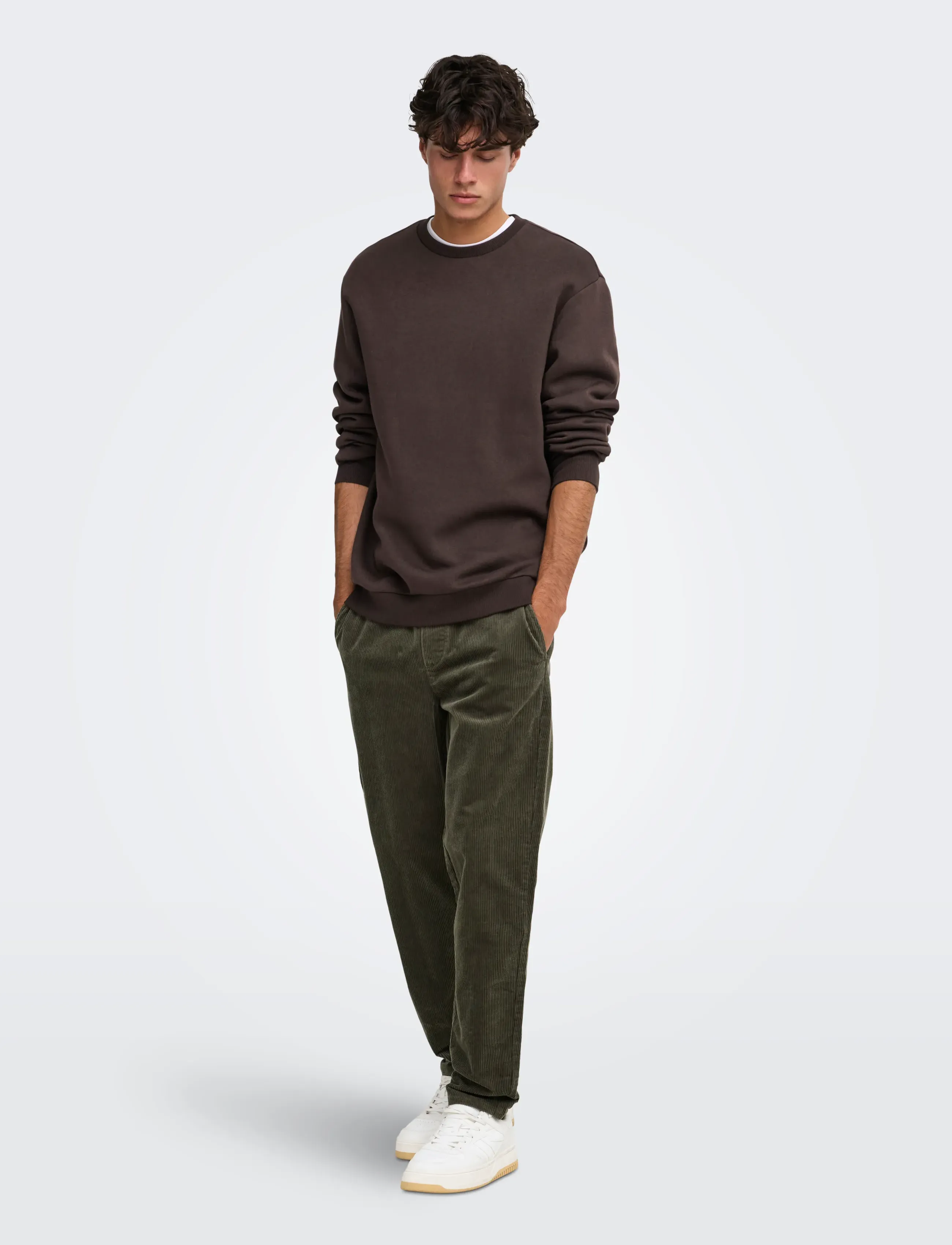 ONLY & SONS Onsceres Crew Neck Noos sweatshirts herr – bild 3