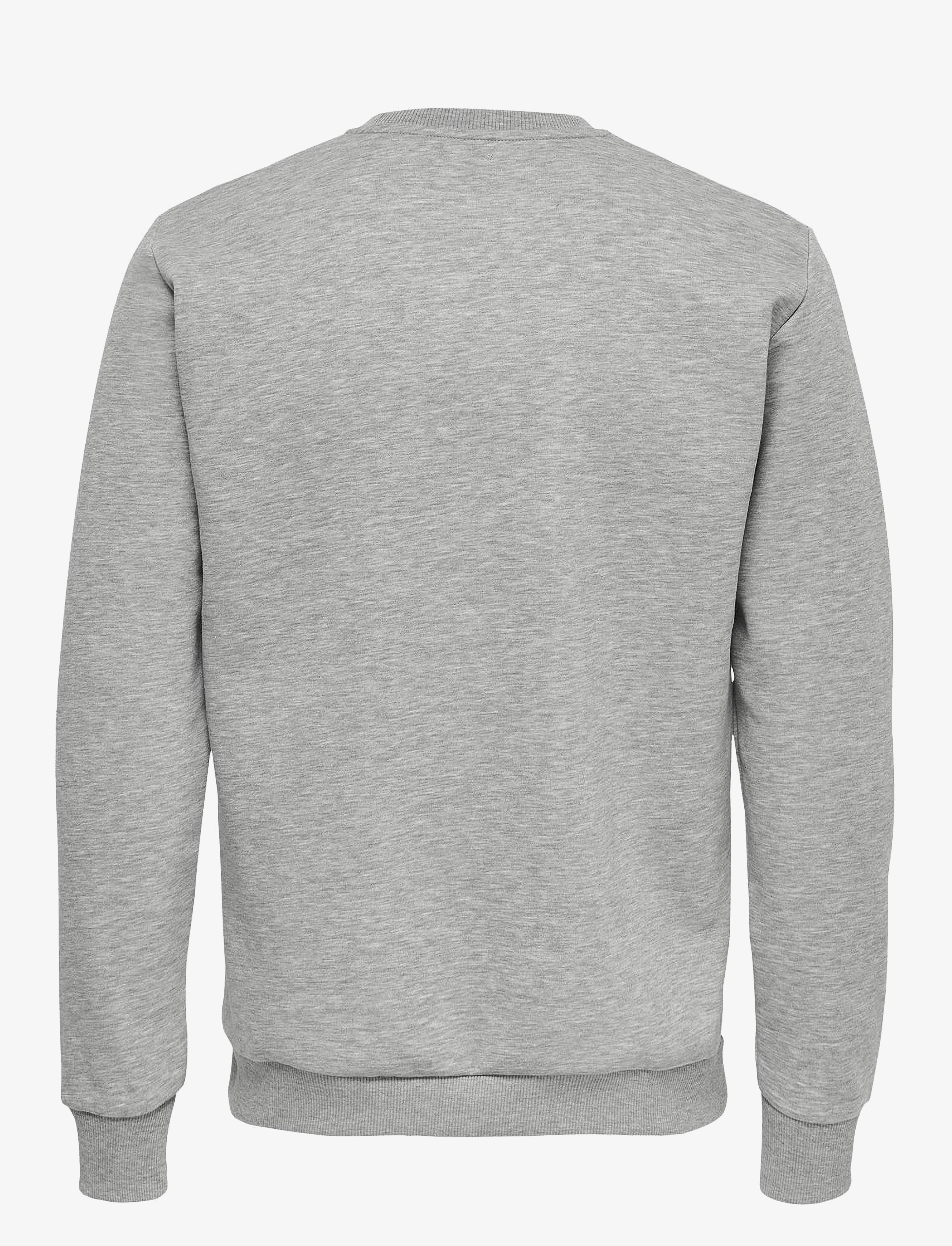 ONLY & SONS - ONSCERES CREW NECK NOOS - kollektioner - light grey melange - 2