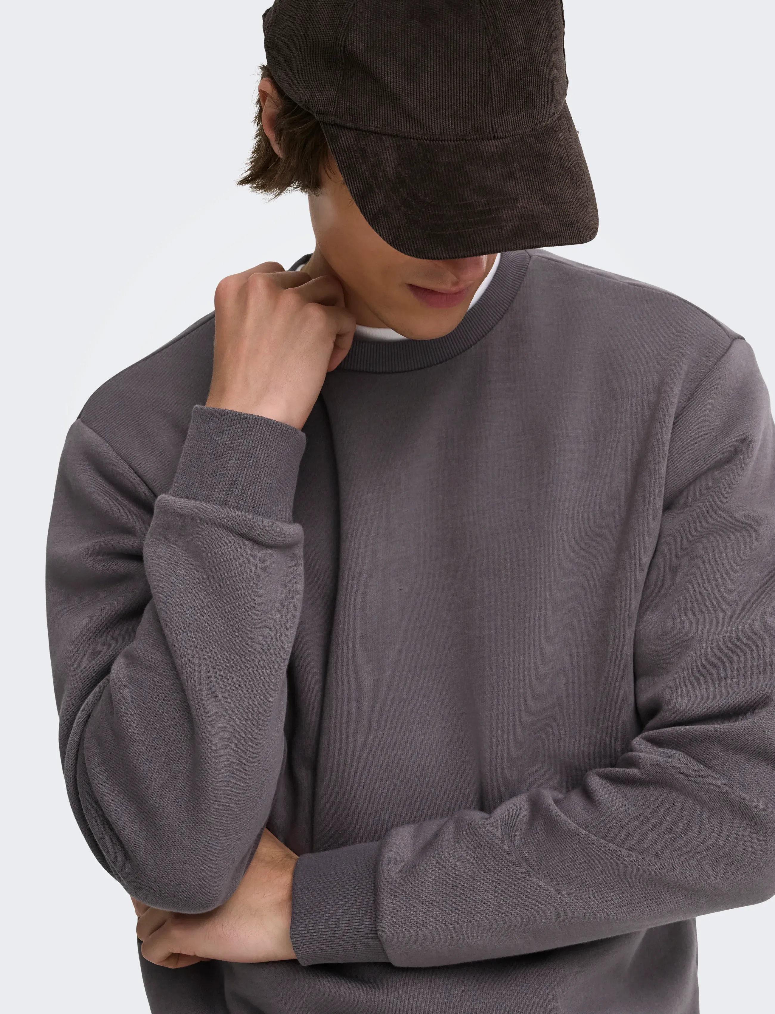 ONLY & SONS - ONSCERES CREW NECK NOOS - kollektioner - rabbit - 5