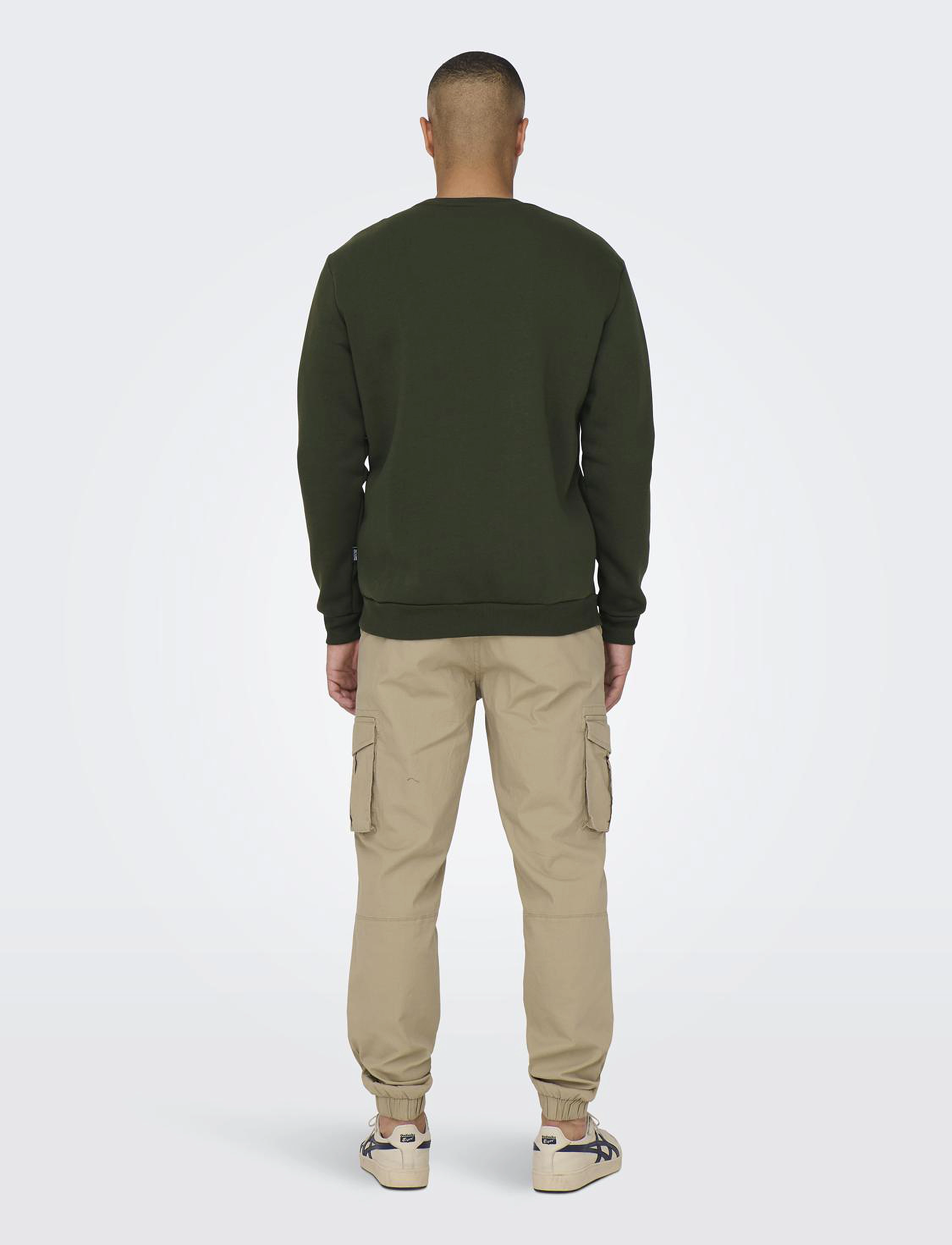 ONLY & SONS - ONSCERES CREW NECK NOOS - kollektioner - rosin - 3