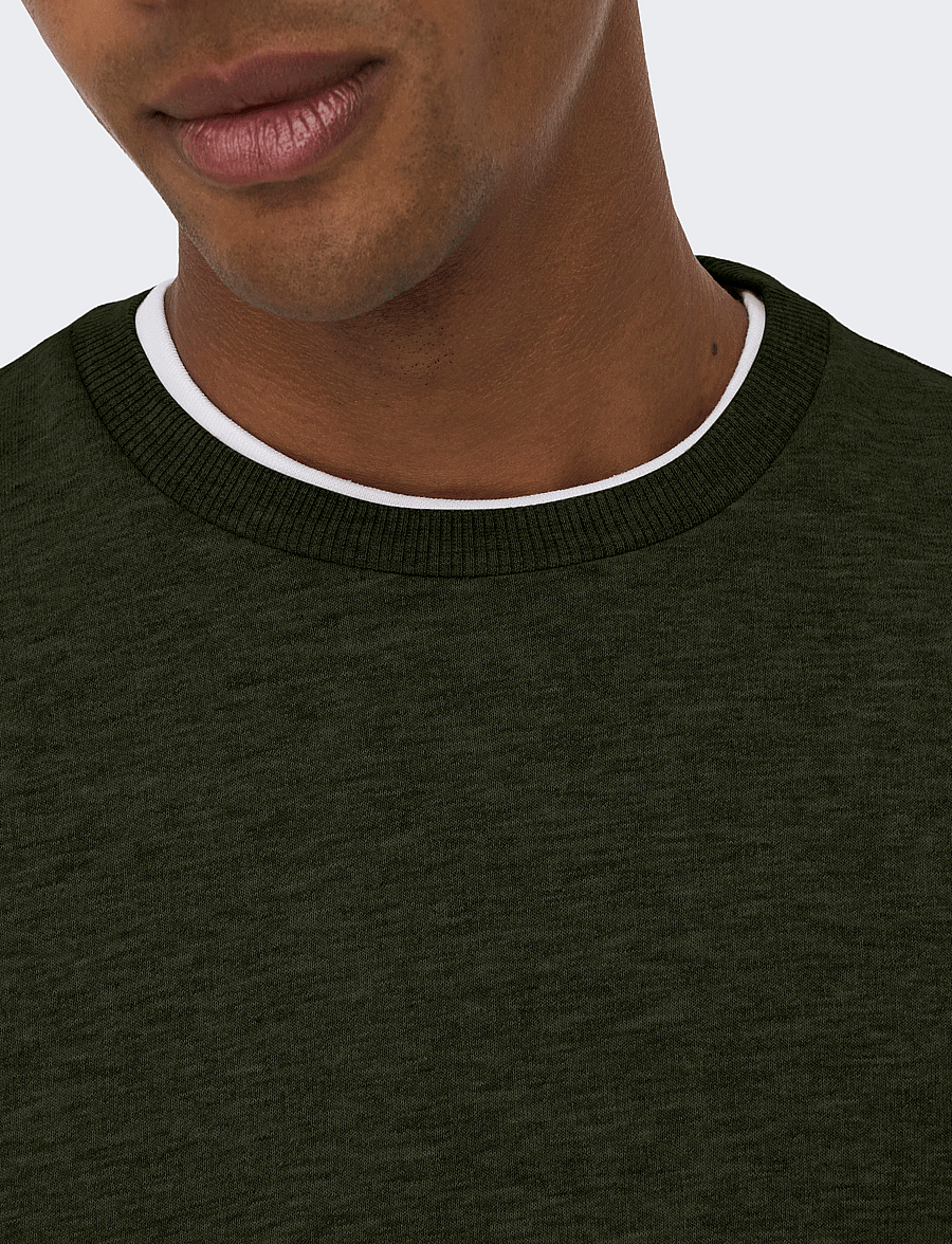 ONLY & SONS - ONSCERES CREW NECK NOOS - kollektioner - rosin - 4