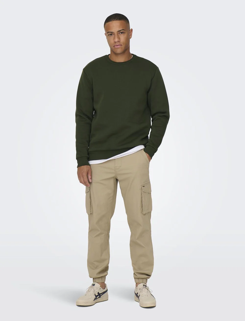ONLY & SONS - ONSCERES LIFE CREW NECK - kollektsioonid - rosin - 5
