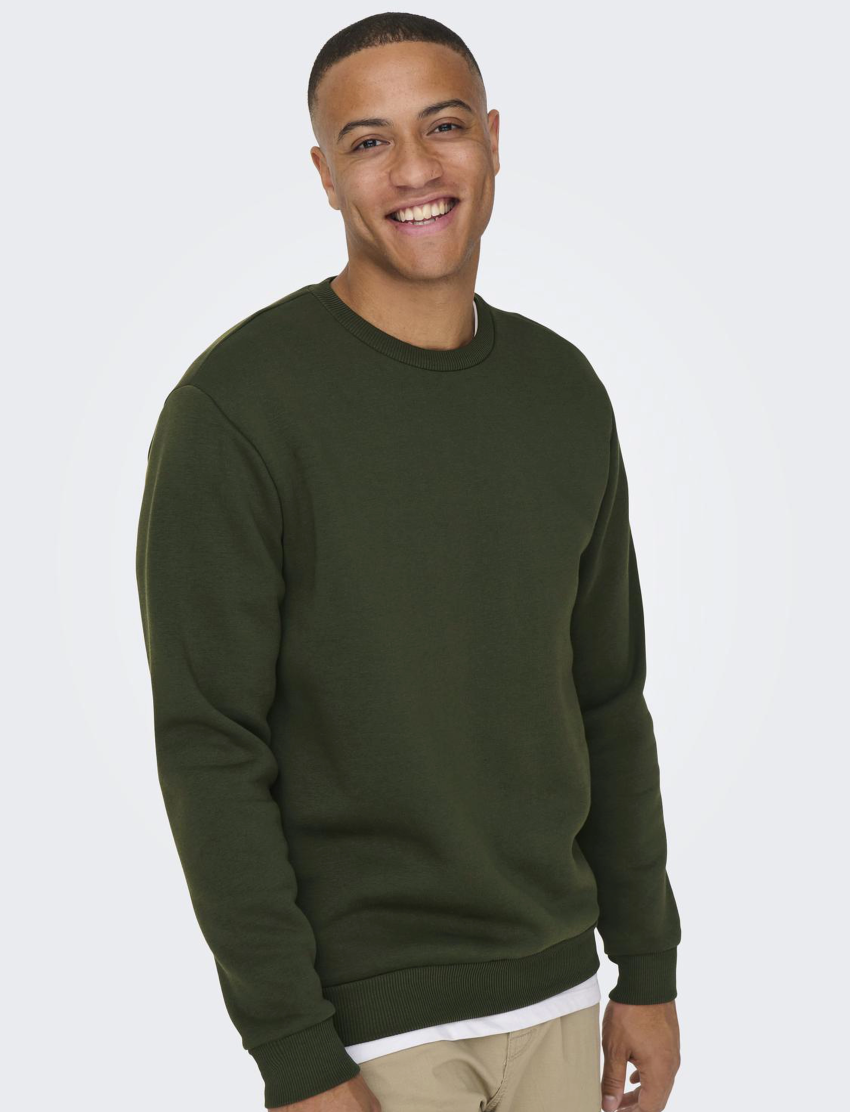 ONLY & SONS Onsceres Crew Neck Noos sweatshirts herr – bild 5